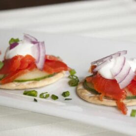 Bourbon Cured Salmon from Macheesmo