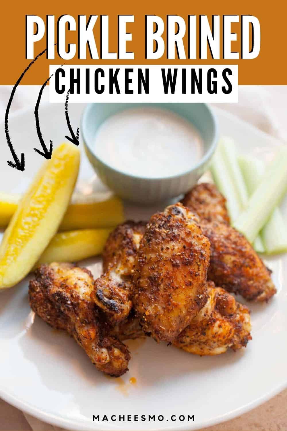 Pickle Chicken Wings Recipe - Brined ~ Crunch Time Kitchen