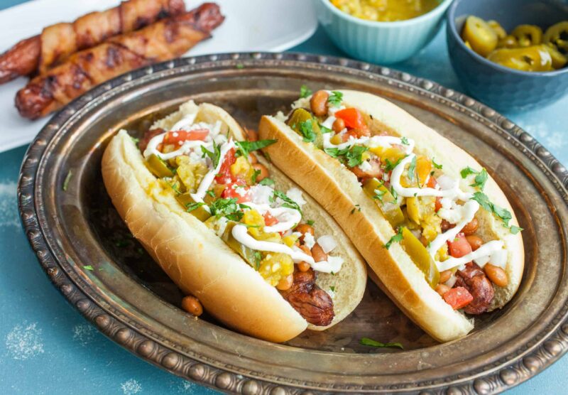 This recipe is inspired by the Sonoran hot dogs that are popular in Tu, Mexican Food Recipes