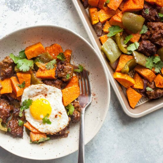 Sheet Pan Sweet Potato Hash Recipe Crunch Time Kitchen