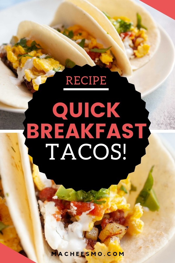 Quick Breakfast Tacos With Potatoes Ham And Cheese 2117