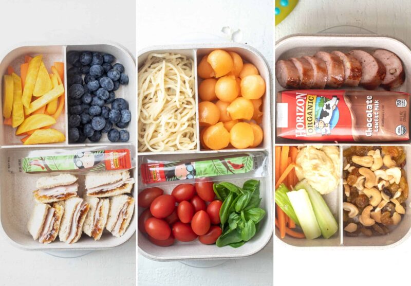 Three Easy Bento Lunch Box Ideas for School Lunches ~ Crunch Time