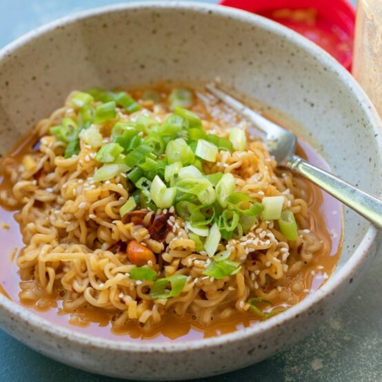 Jar Scraps Peanut Butter Noodles - Perfect Leftover PB Recipe