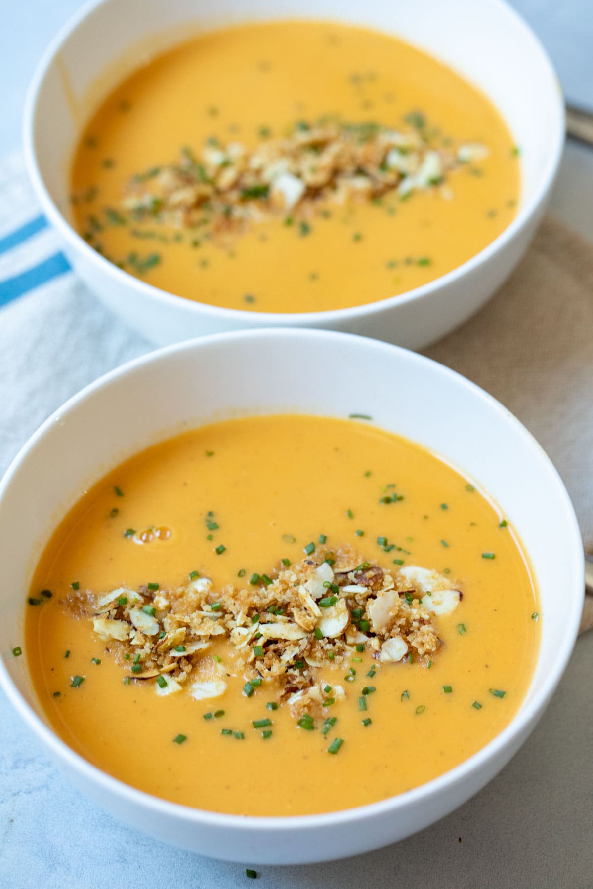 Brown Butter Sweet Potato Coconut Soup - Perfect Fall Flavors