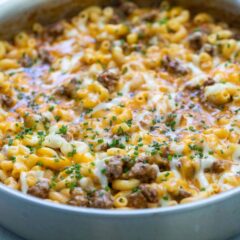 Beefy Mac and Cheese