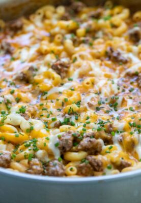 Beefy Mac and Cheese