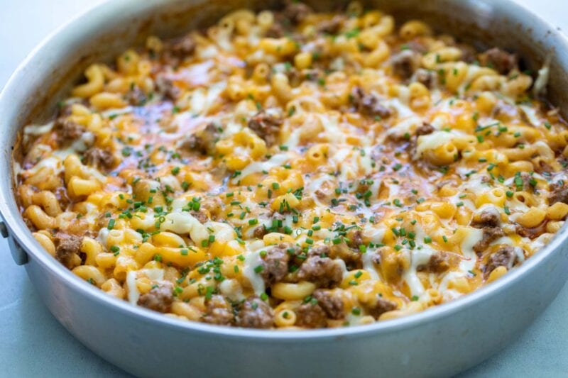 Beefy Mac and Cheese