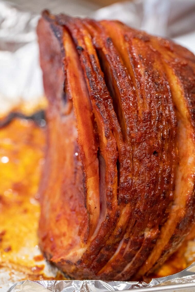 Bourbon gochujang ham.