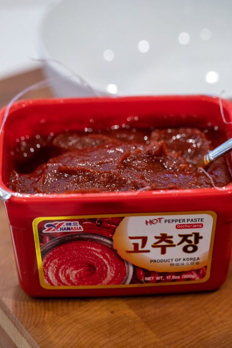 Gochujang paste.