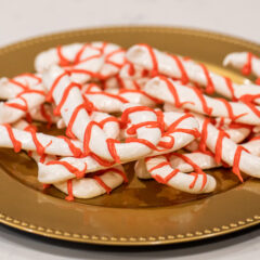 Meringue Candy Canes